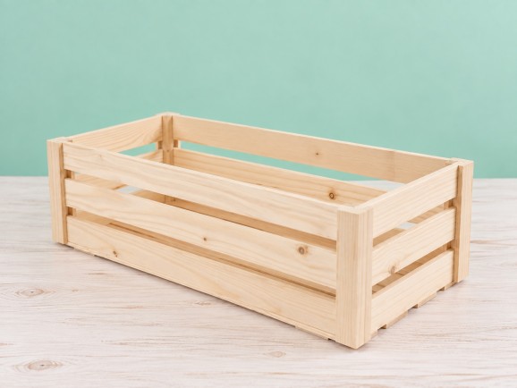 Caja Fruta Natural 40x16x12,5 cm. Ref.DRSN103