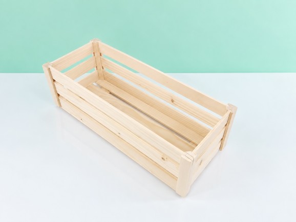 Caja Fruta Natural 40x16x12,5 cm. Ref.DRSN103