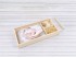 Wooden photo box 13x18 with divider and frame Ref.P1454MS1M