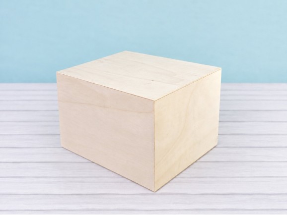 Wooden crate 41x34x27 cm without lid Ref.MPA26