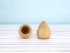 Remate madera haya forma bala 6 cm. Ref.374