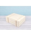 Caja de madera tipo Embalaje 35x27x10 cm. c/tapa corredera Ref.P1454C10RT