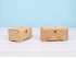 Wooden chest box 19x12.5x10 with feet Ref.P1073P