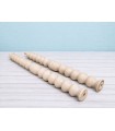 Balaustre Bolas de madera L37 cm. Ref.232-37