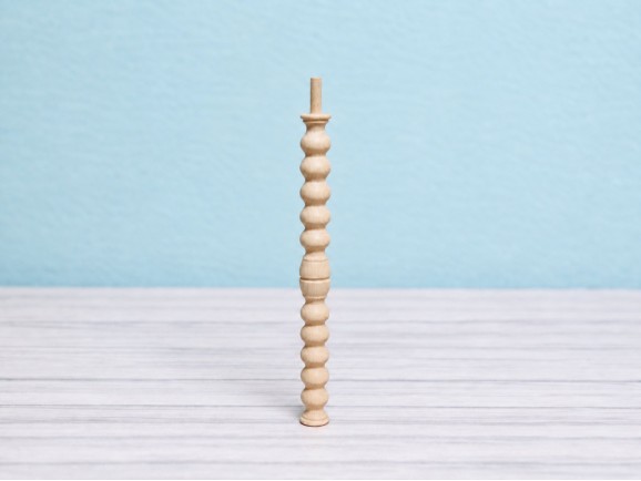 Wooden ball baluster L37 cm. Ref.232-37