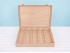 Caja de madera 5 botellas de vino Bisagra y Broche Ref.5BotBBOK