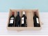 Caja de madera 5 Botellas de vino Tapa Corredera Ref.5BotTCOK