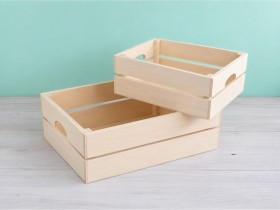 Basket Box with handles 2 sizes Ref.AR1653