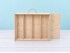 Caja madera 4 Botellas de vino Tapa Corredera Ref.4botTCOK