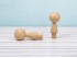 Pine wood peg with ball end 6xØ2 cm with dowel Ref.114