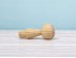 Pine wood peg with ball end 6xØ2 cm with dowel Ref.114