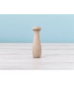 Wooden mushroom-style peg 6xØ2 cm pre-drilled Ref.133