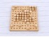 Wooden board 23x23x1.8 cm. for 100 balls Ø20 mm.Ref.MO197