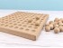 Wooden board 23x23x1.8 cm. for 100 balls Ø20 mm.Ref.MO197