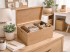 Large wooden box 39x29x24 cm. with handles Ref.P50C52