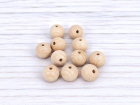 Wooden ball Ø20 mm.c/T.P.4.5mm.Ref.100-20T45