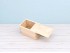 Caja de madera 19,5x12x11,5 cm. tapa corredera Ref.DRSM201