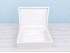 Caja de madera blanca 40x30x13 con asas Ref.DRSD140L
