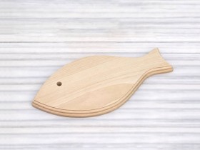 Tabla de madera con forma de pez Ref.DRKD820