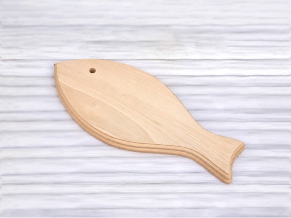 Fish-shaped wooden board Ref.DRKD820