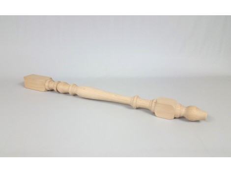 Turned wooden leg L75x5.5x5.5 cm. Ref.ST81