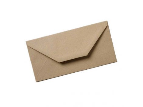 Sobres Kraft liso para invitación