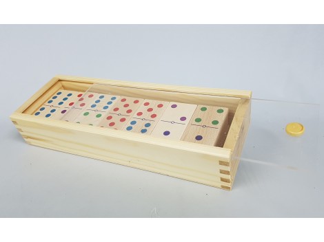 Dominó números de madera Ref.CCJC23B