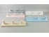White coat rack wall 3 knobs ABC Ref.851