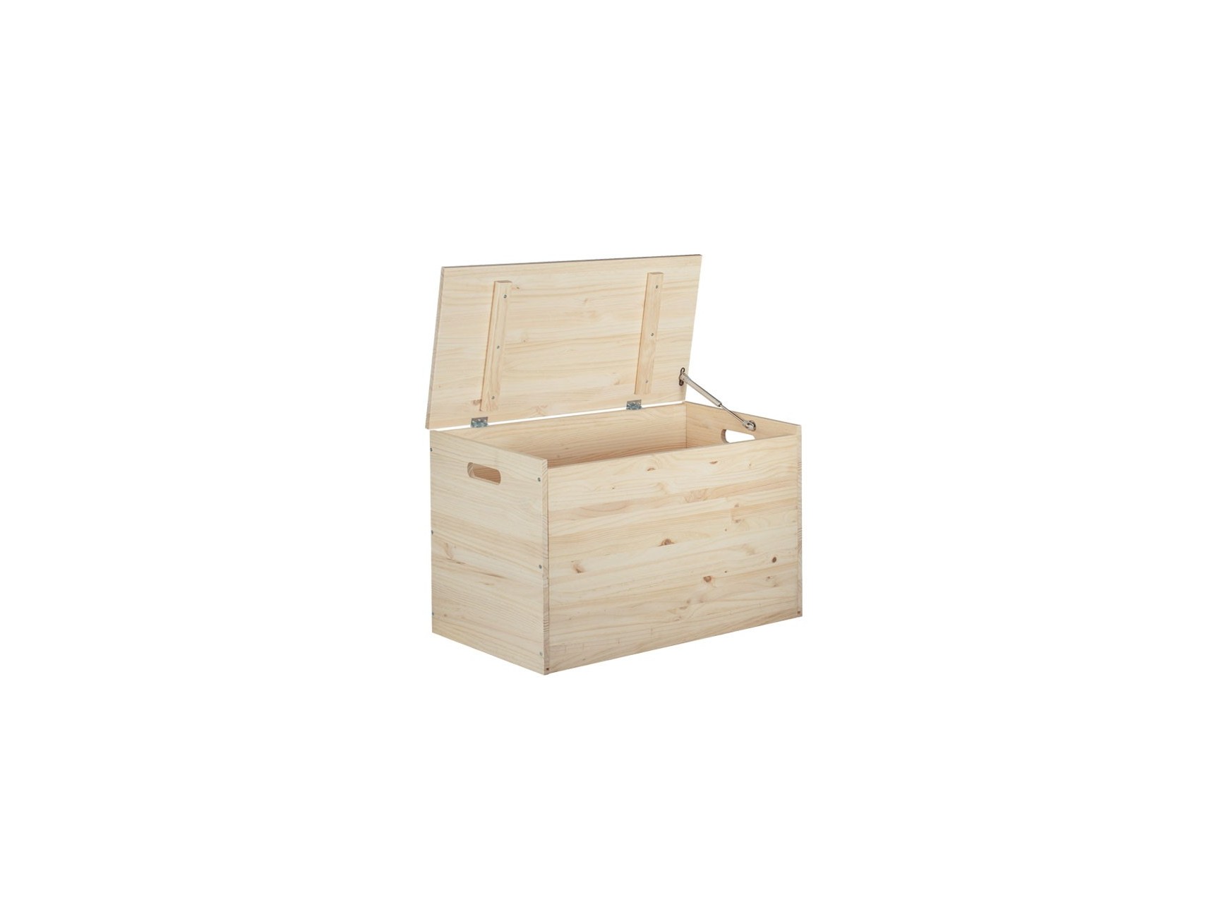 Baúl de madera con bandeja interior 90x45x47cm - Muebles Chaflan