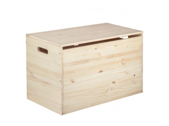Baúl de madera 80 cm. c/tapa Ref.2302