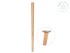 Tapered wooden leg, 73 cm long Ref.ST73