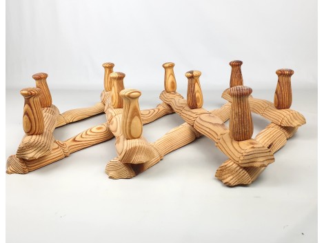 Percha extensible 10 colgadores Ref.900