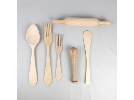 Rodillo de madera 27 cm. Ref.MO1990