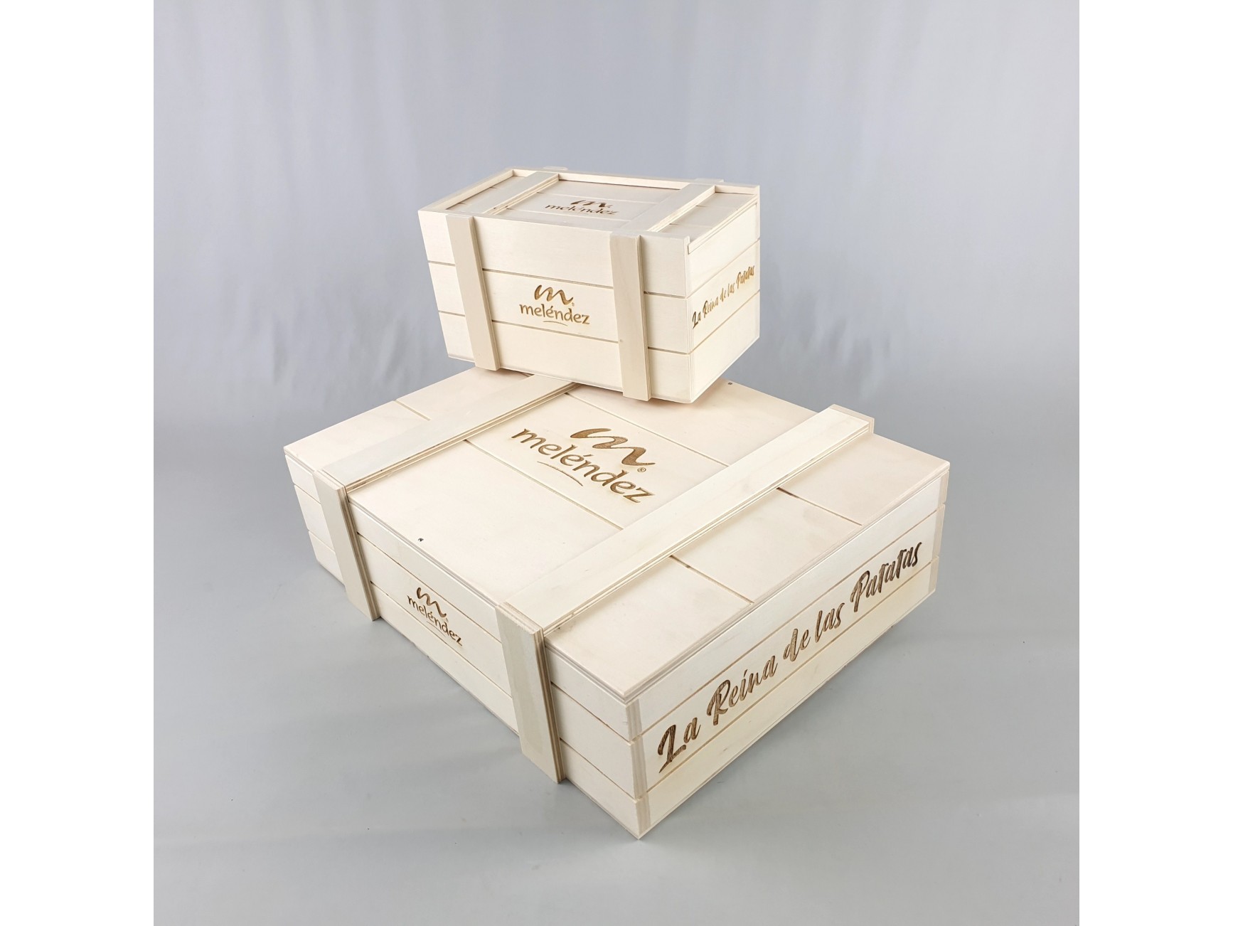 ▷ Caja de madera grabado laser con Diseño personalizado