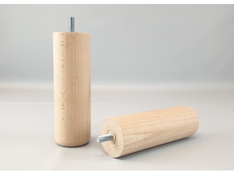 Pata redonda recta L15xØ5 cm. Ref.ST89