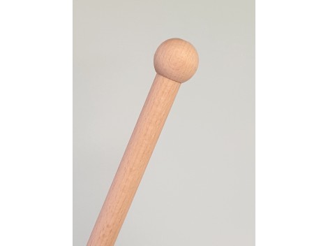 Wooden ball Ø25 mm. w/T.15x10mm.