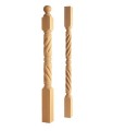 Baluster and Pillarote beech Salomónico Aros Ref. ST202