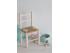 Silla infantil Blanca con asiento de enea Ref.AR0284390