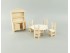 Mobiliario miniatura de madera para casa de muñecas Ref.AR07571