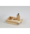 Pack PenDrive Madera + Caja Natural 1001 Ref.Pack1001CH2