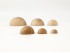 Medias Bolas de madera haya Ref.OP1093