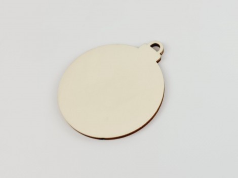 Wooden Christmas ornament ball Ref.H3733