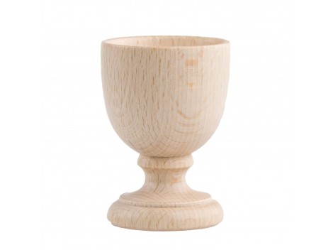 Huevera de madera natural Ref.