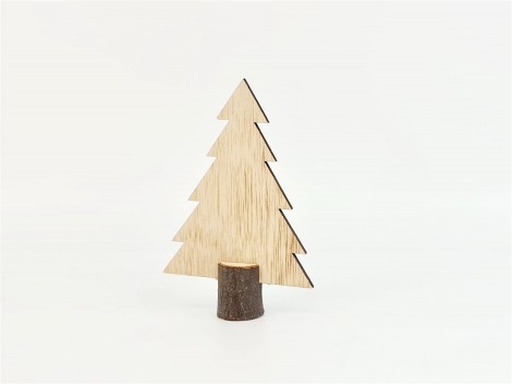 Árbol de Navidad 15 cm. con tronquito Ref.OP820763
