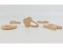 Wooden teethers shapes 2 Ref.RM2019