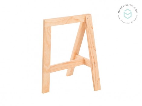 Wooden trestle for small spaces Ref.1343