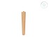 Tapered wooden leg, 21 cm long Ref.ST21