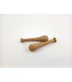 Wooden mortar hand 16 cm. Ref.1131