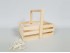 Wooden basket box 24x18,5x20 cm. Ref.AR11331