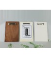 Letter Wooden menu ClipBoard DIN A5 Ref.H34